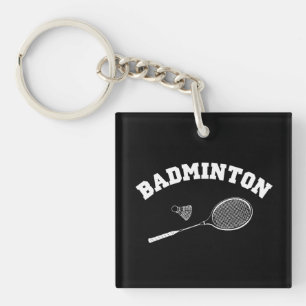 Porte-clefs badminton