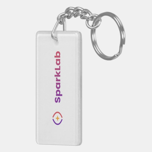 Porte-clefs Bague de clé SparkLab (Dos droit)