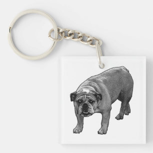 Porte-clefs Bague de touche de point de jingle