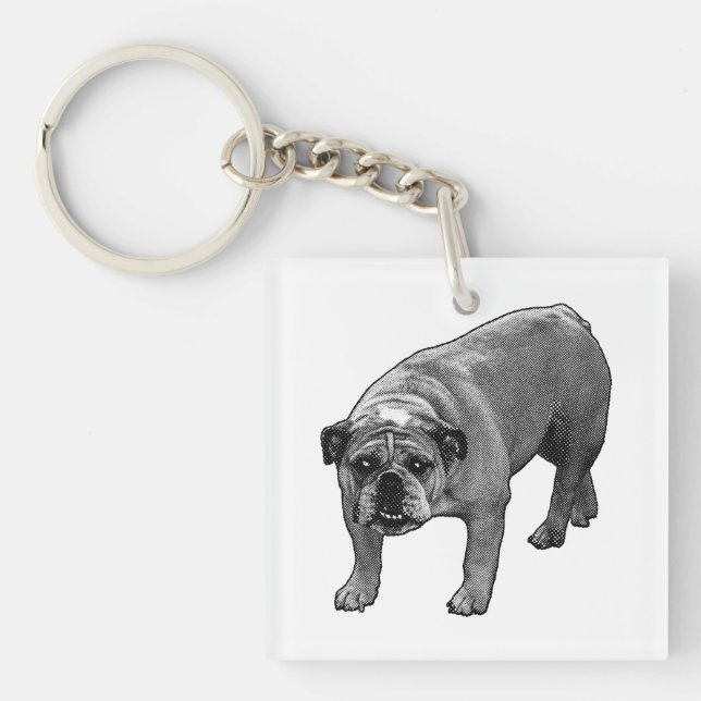 Porte-clefs Bague de touche de point de jingle (Devant)