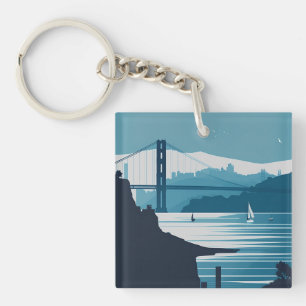 PORTE-CLEFS BAIE DE FRISCO #1