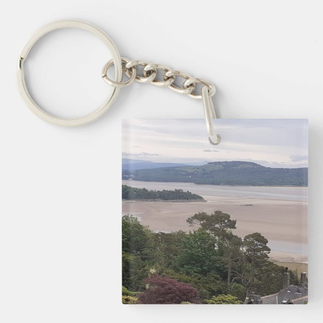 Porte-clefs Baie de Rainy Morecambe (Devant)