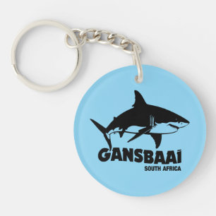 Porte-clefs Baignade avec de grands requins blancs - Gansbaai