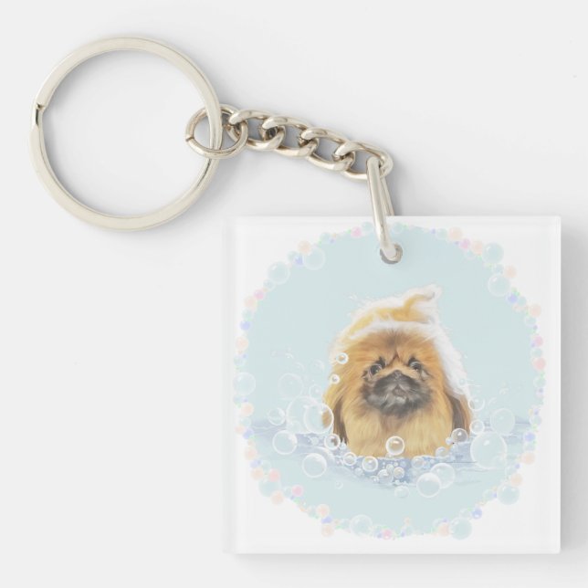 Porte-clefs Bain moussant (Devant)