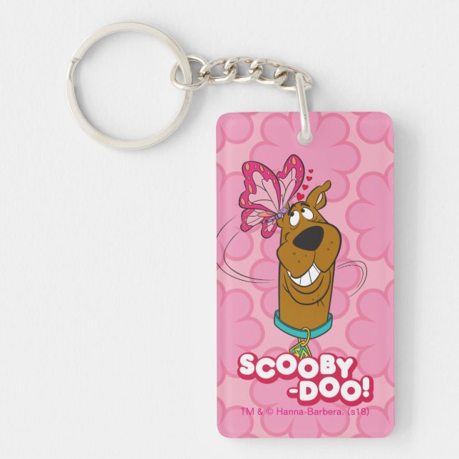 Porte-clefs Baisers à papillon Scooby-Doo (Devant)