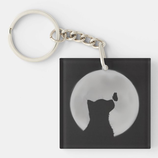 Porte-clefs Baisers de papillon  (Devant)