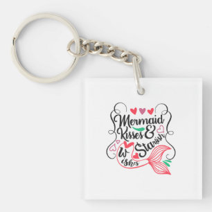 Porte-clefs Baisers de sirène voeux d'étoiles de mer