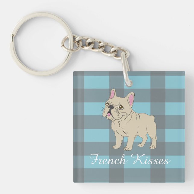 Porte-clefs Baisers français (Devant)