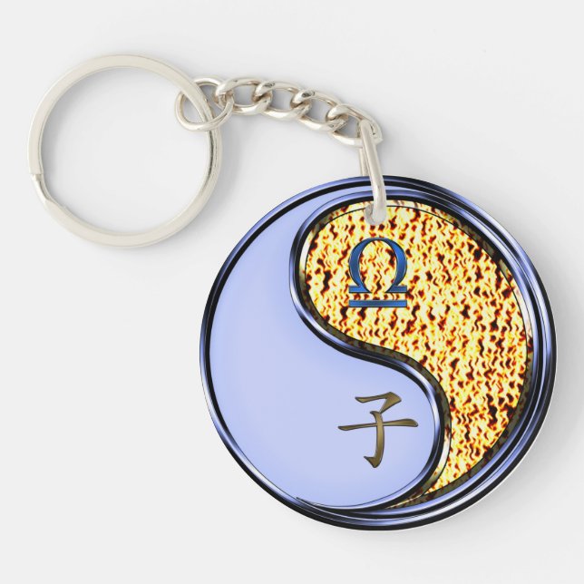 Porte-clefs Balance & Rat de Feu (Devant)