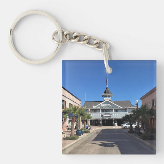 Porte-clefs Balboa Pavillion, Newport Beach, Californie (Devant)