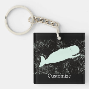 Porte-clefs baleine blanche Thunder_Cove