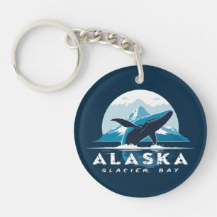 Porte-clefs Baleine de Glacier Bay - Alaska