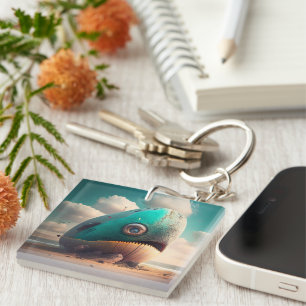 Porte-clefs Baleine étrange