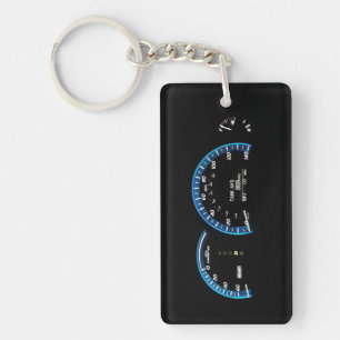 Porte-clefs Balise clé du cluster d'instruments de voiture hyb