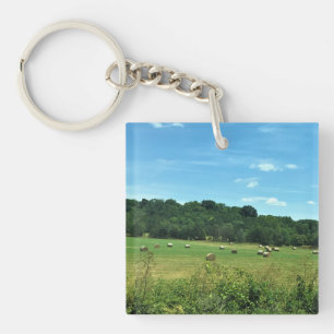 Porte-clefs Balles de foin, Wytheville, Virginie