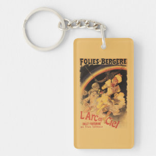 Porte-clefs ballet L'Arc-en-Ciel chez Folies-Bergere