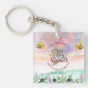 Porte-clefs Ballon de décoration de fête pour Baby Shower élég