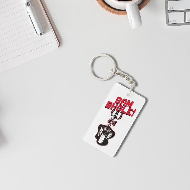 PORTE-CLEFS "BAM BHOLE" NAAG DE LORD SHIVA ET TRISHUL (Créateur téléchargé)