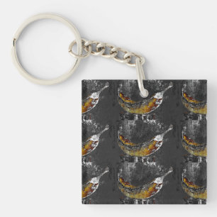 Porte-clefs banane plantain plaine