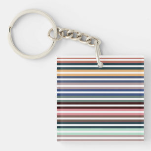 Porte-clefs Bandes colorées