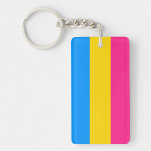 Porte-clefs Bandes de Pride Pansexuelle