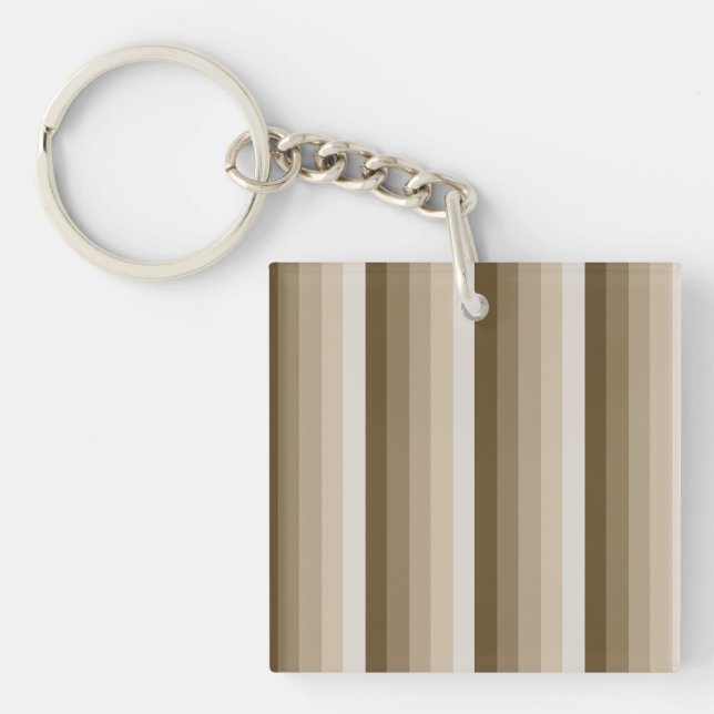 Porte-clefs Bandes d'ombre Brown (Devant)