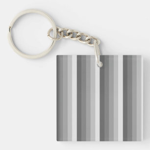 Porte-clefs Bandes d'ombre grises