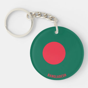 Porte-clefs Bangladesh Drapeau charmant patriotique