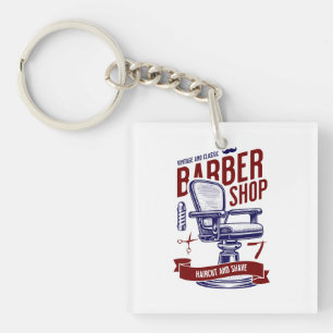 Porte-clefs Barber Shop