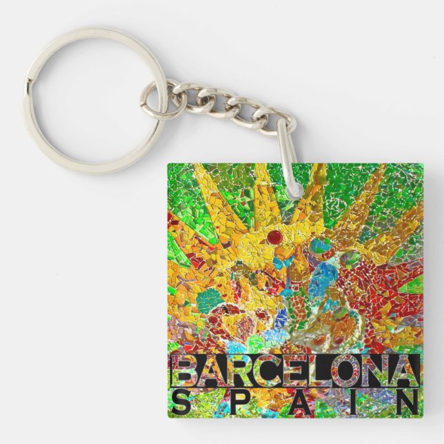 Porte-clefs Barcelone (Devant)
