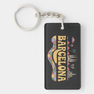 Porte-clefs Barcelone Espagne Europe