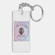 Baryte Porte - clé acrylique d'impression