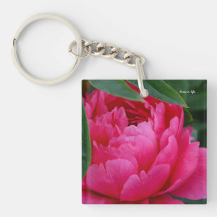Porte-clefs Bashful Pink Peony