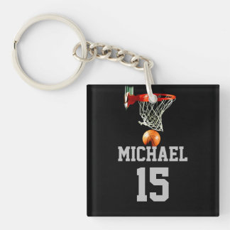 Porte-clefs Basket-ball Votre nom