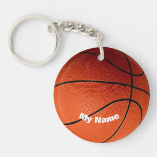 Porte-clefs Basket-ball Votre nom Personnalisé