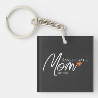 Porte-clefs Basketball Mom Established Gift 