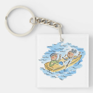 Porte-clefs Bateau d'aviron