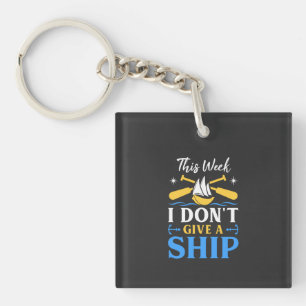 Porte-clefs Bateau - Je ne donne pas de bateau
