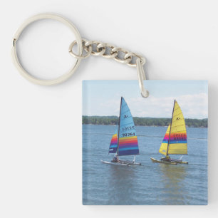 Porte-clefs Bateaux à voile sur Silver Lake
