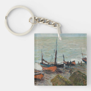 Porte-clefs Bateaux de pêche Claude Monet vintages