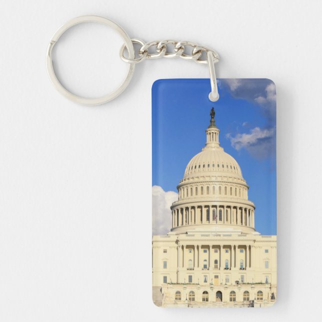 Porte-clefs Bâtiment de capitol des USA, Washington DC, (Devant)