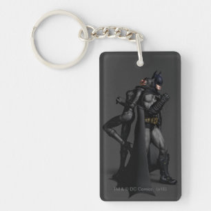 Porte-clefs Batman Arkham City   Batman et Catwoman