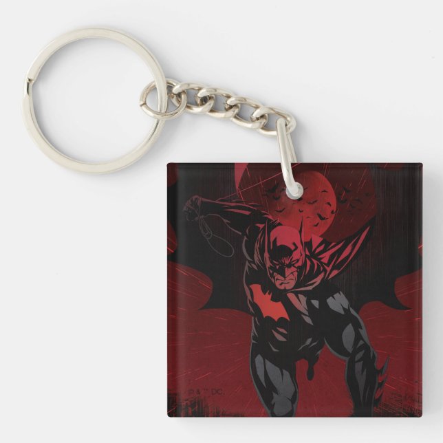Porte-clefs Batman Saut Cramoisi (Devant)