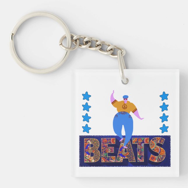Porte-clefs battements de tambour (Devant)