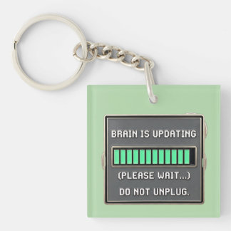 Porte-clefs Batterie sociale neurodivergente | Barre de charge