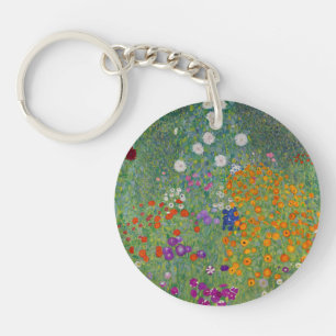 Porte-clefs Bauerngarten, Peinture à l'huile, Gustav Klimt