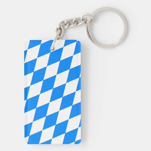 Porte-clefs Bayern Rauten Fahne (Dos)