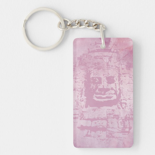 Porte-clefs Bayon Face rose (Devant)