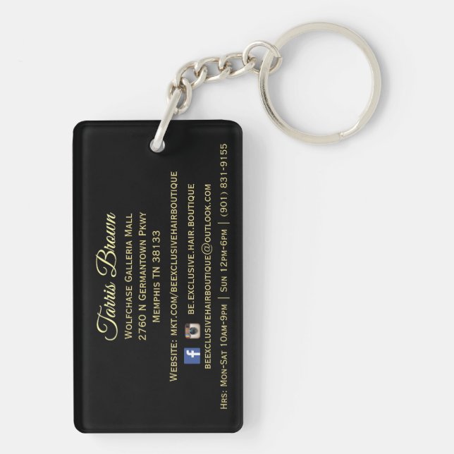 Porte-clefs BE-2-Side-Info-Keychain-Right-Hand (Dos)