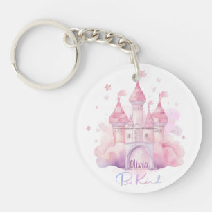Porte-clefs Be Kind Palace on the Pink Cloud personnalisable